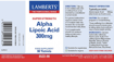 Picture of Alpha Lipoic Acid 300mg